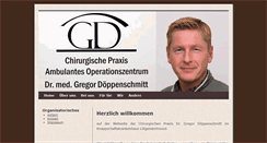 Desktop Screenshot of dr-doeppenschmitt.de